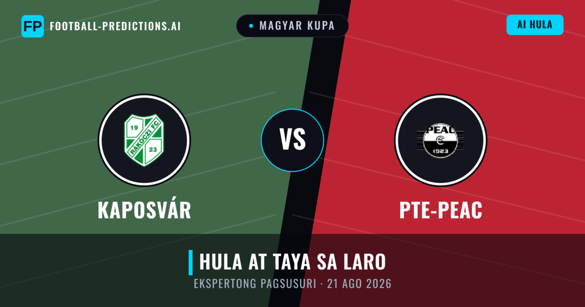 Kaposvár vs PTE-PEAC — hula at preview ng laban