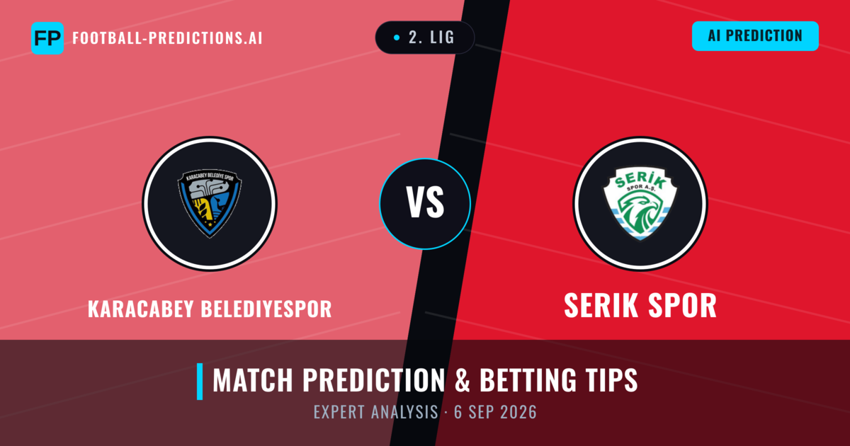 Karacabey Belediyespor vs Serik Spor — match prediction & preview