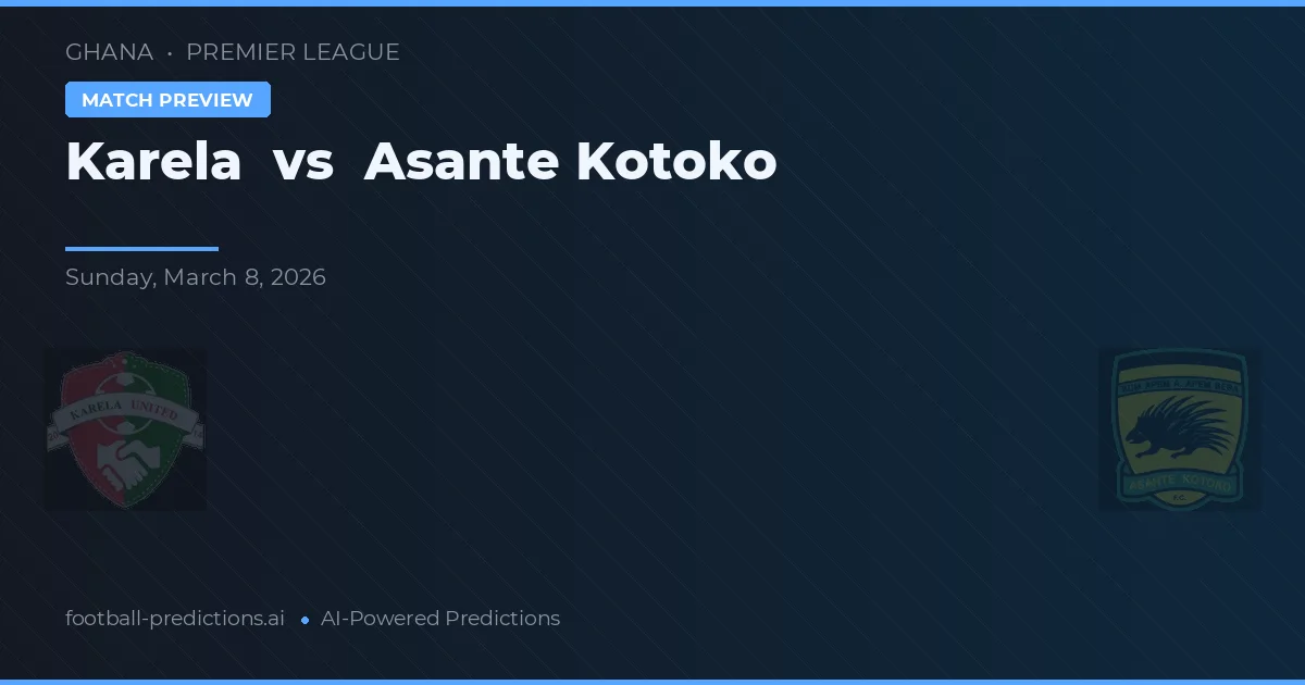 Karela vs Asante Kotoko — prediksi dan pratinjau pertandingan