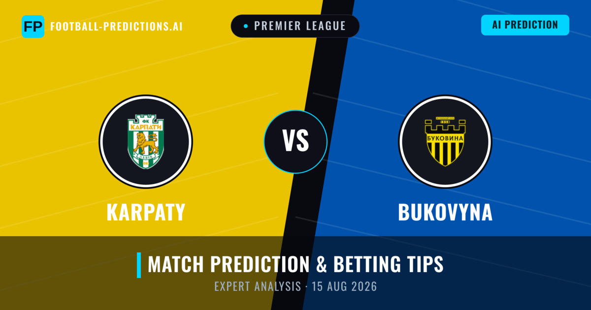 Karpaty vs Bukovyna — match prediction & preview