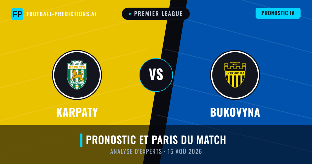 Karpaty vs Bukovyna — pronostic et avant-match