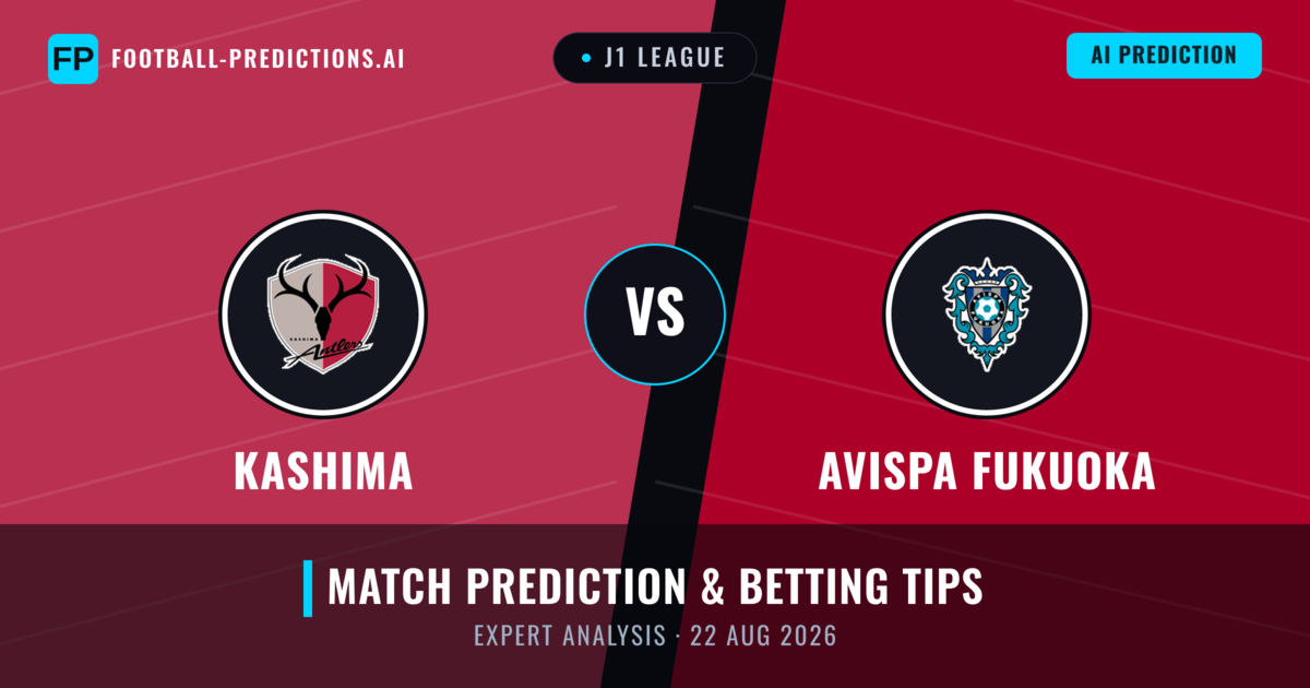 Kashima vs Avispa Fukuoka — match prediction & preview