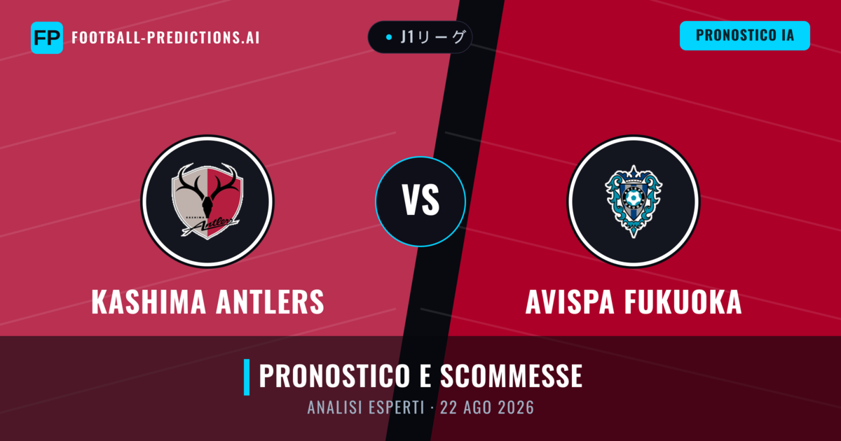 Kashima Antlers vs Avispa Fukuoka — pronostico e anteprima del match