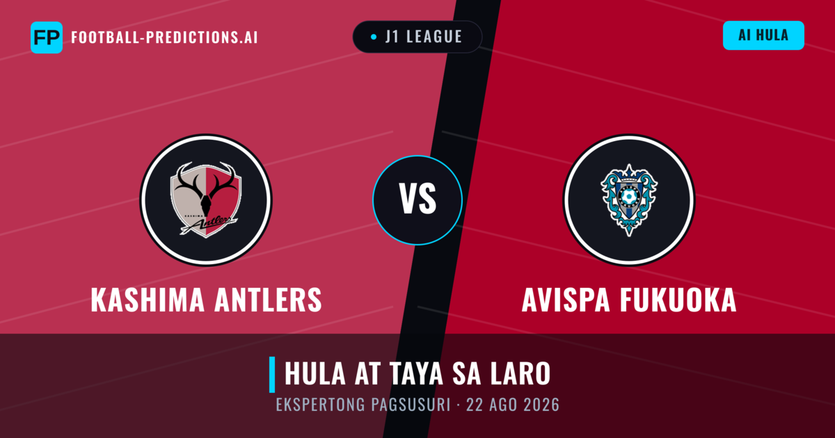 Kashima Antlers vs Avispa Fukuoka — hula at preview ng laban