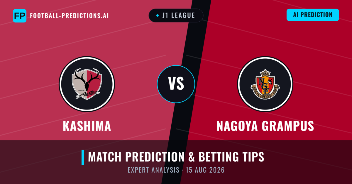 Kashima vs Nagoya Grampus — match prediction & preview