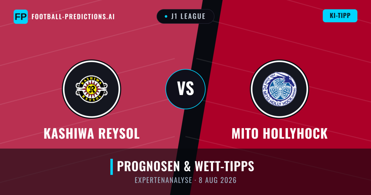 Kashiwa Reysol vs Mito HollyHock — Prognose und Spielvorschau