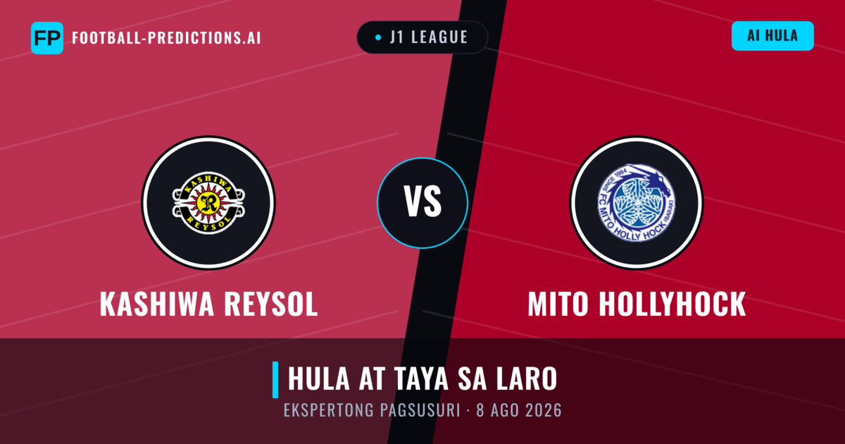 Kashiwa Reysol vs Mito HollyHock — hula at preview ng laban