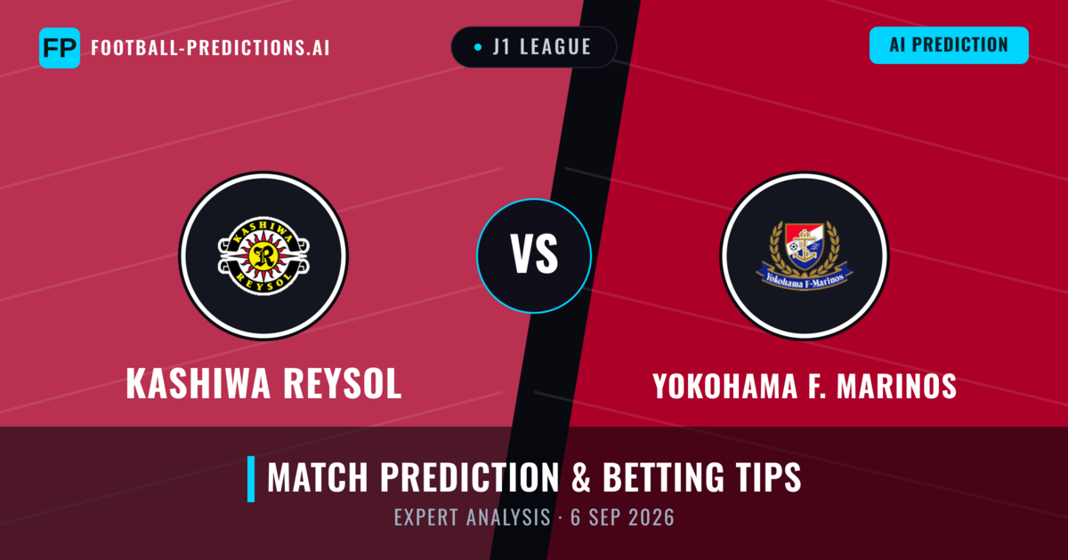 Kashiwa Reysol vs Yokohama F. Marinos — match prediction & preview