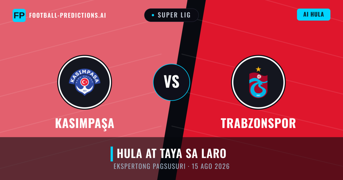 Kasımpaşa vs Trabzonspor — hula at preview ng laban