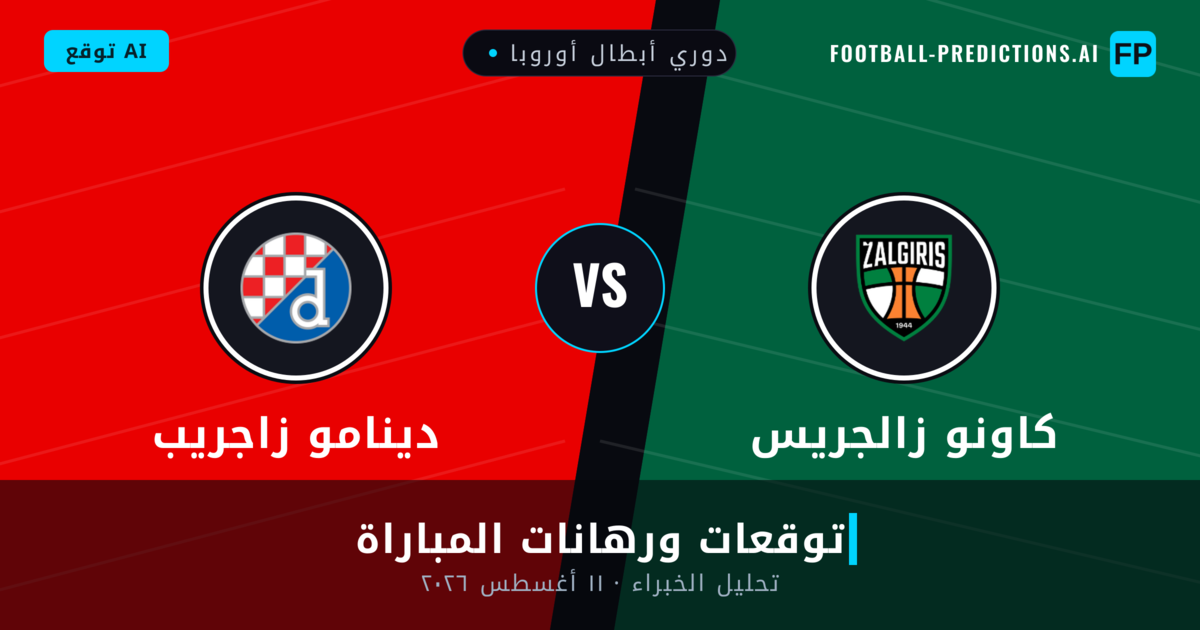 كاونو زالجريس ضد دينامو زاجريب — توقعات ومعاينة المباراة