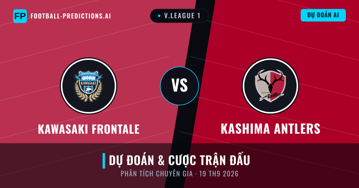 Kawasaki Frontale vs Kashima Antlers — dự đoán và xem trước trận đấu