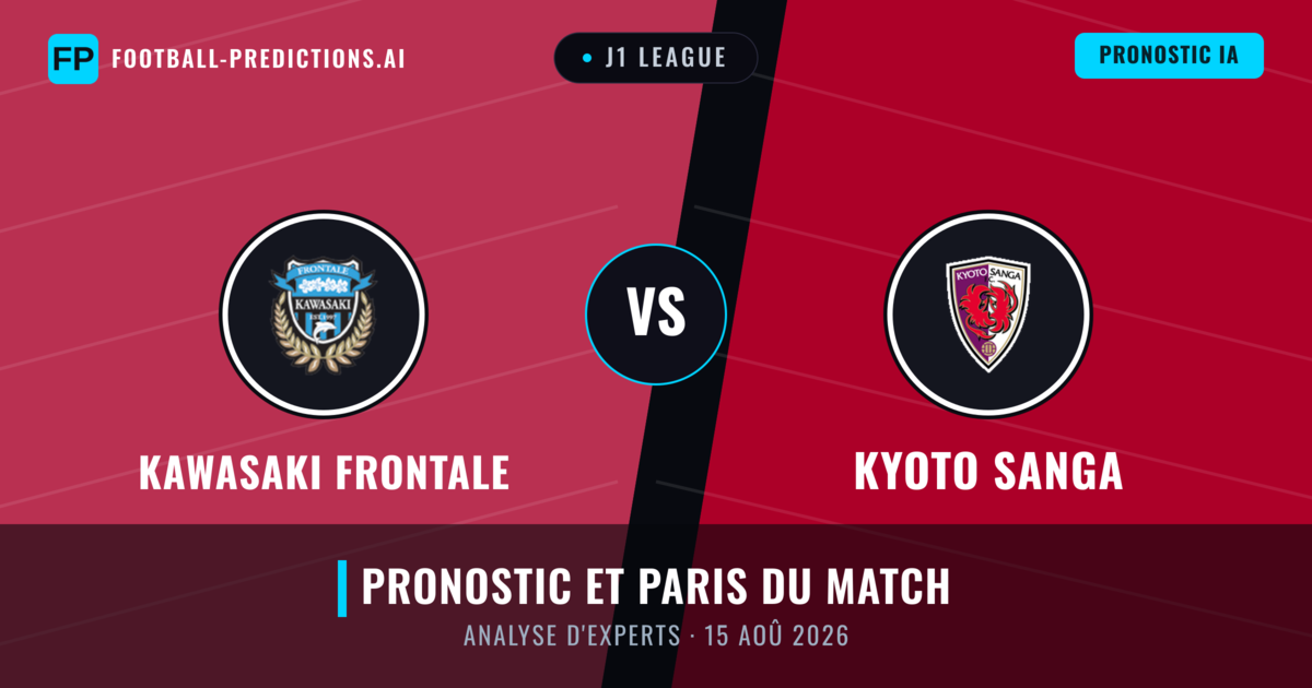 Kawasaki Frontale vs Kyoto Sanga — pronostic et avant-match