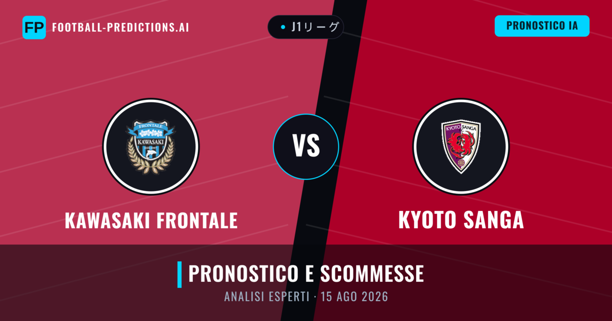 Kawasaki Frontale vs Kyoto Sanga — pronostico e anteprima del match