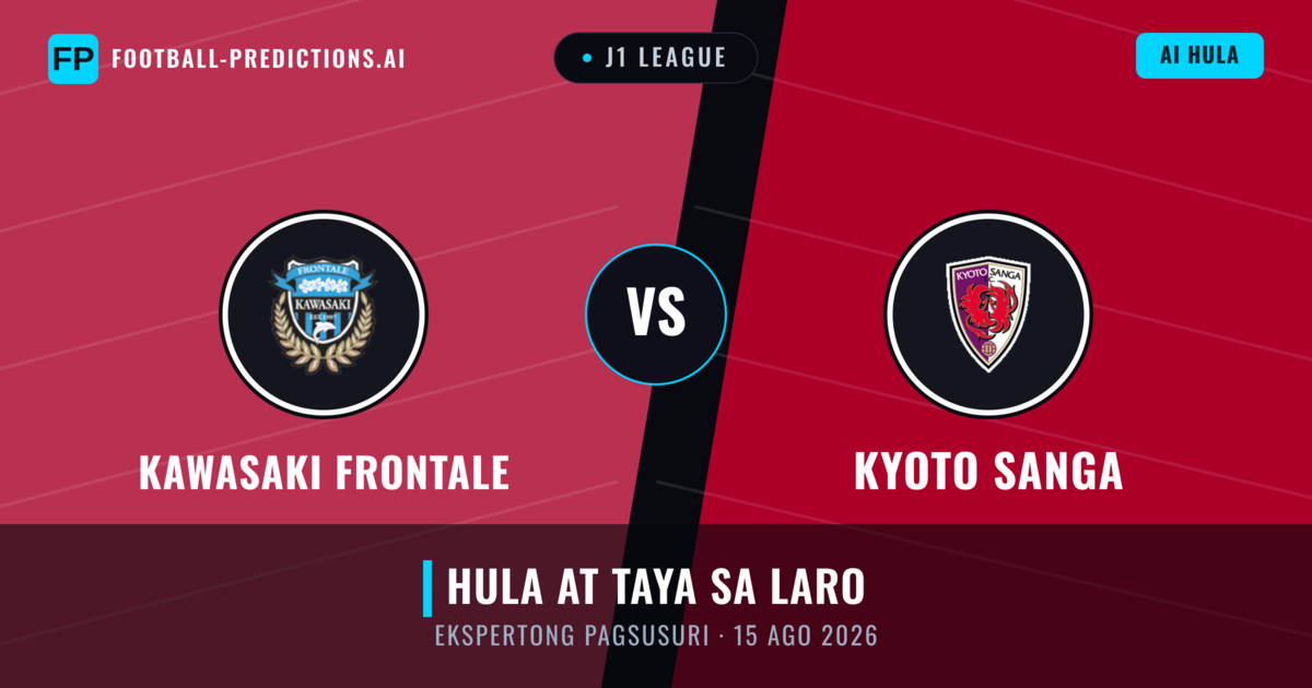 Kawasaki Frontale vs Kyoto Sanga — hula at preview ng laban