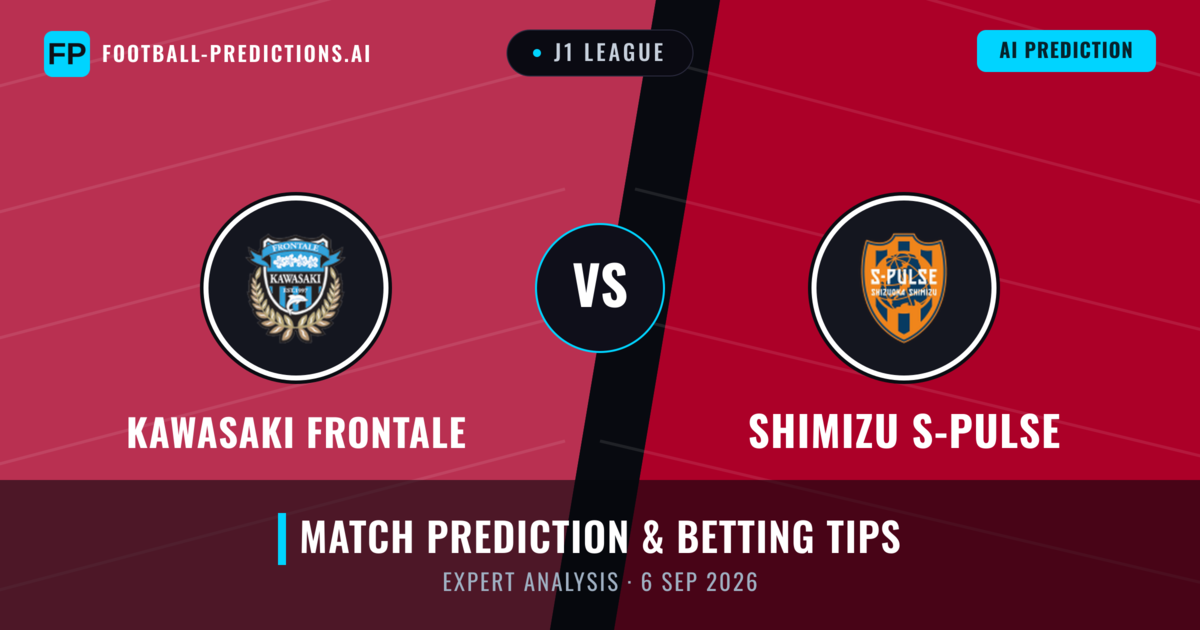 Kawasaki Frontale vs Shimizu S-pulse — match prediction & preview