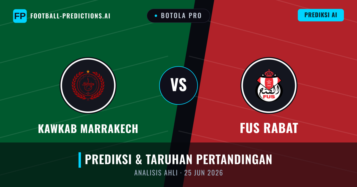 Kawkab Marrakech vs FUS Rabat — prediksi dan pratinjau pertandingan