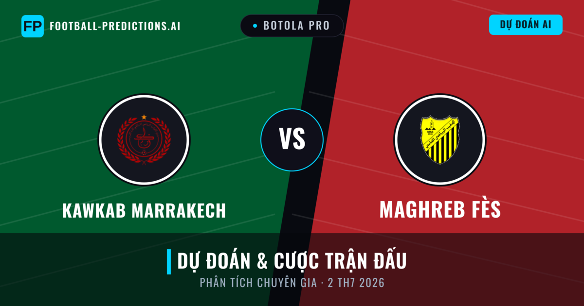 Kawkab Marrakech vs Maghreb Fès — dự đoán và xem trước trận đấu
