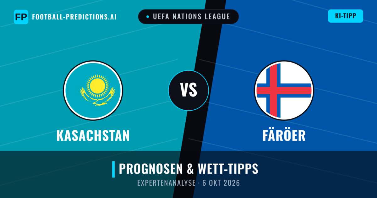 Kasachstan vs Färöer — Prognose und Spielvorschau