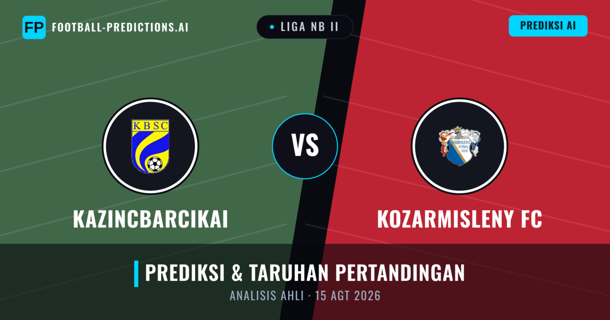 Kazincbarcikai vs Kozármisleny FC — prediksi dan pratinjau pertandingan