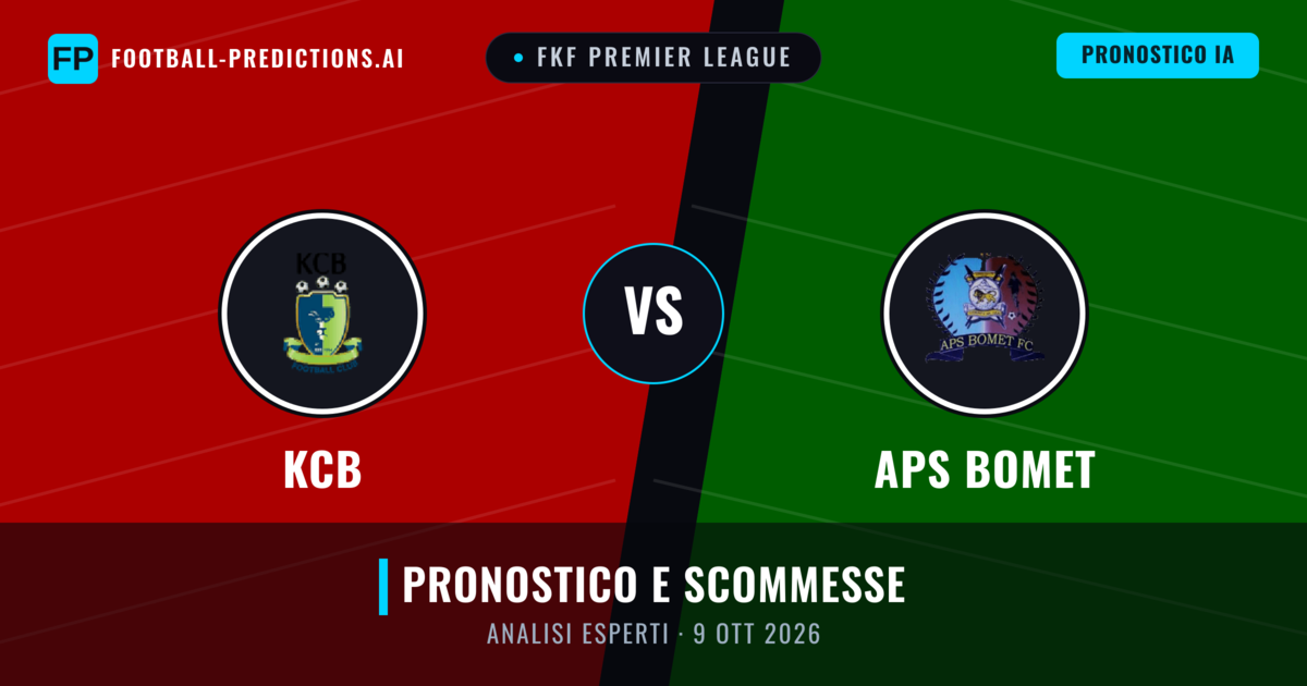 KCB vs APS Bomet — pronostico e anteprima del match
