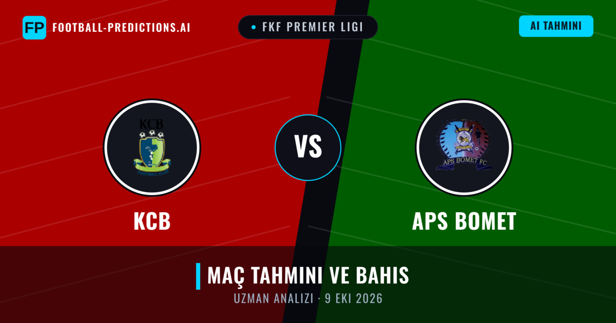 KCB - APS Bomet — maç tahmini ve önizleme