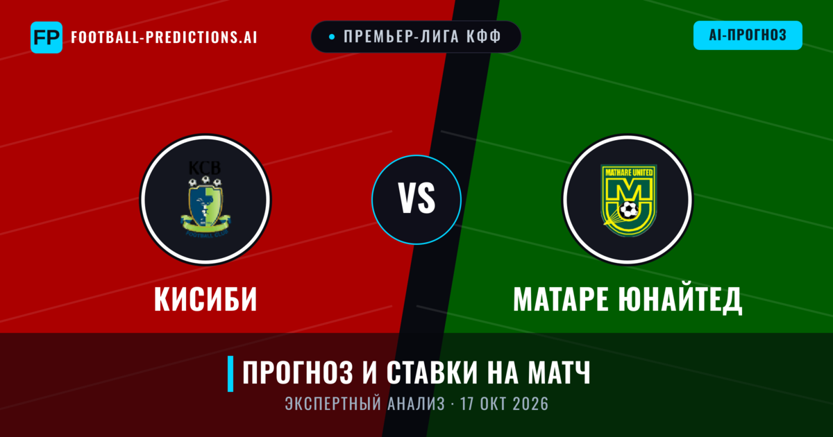 КиСиБи – Матаре Юнайтед — прогноз и превью матча