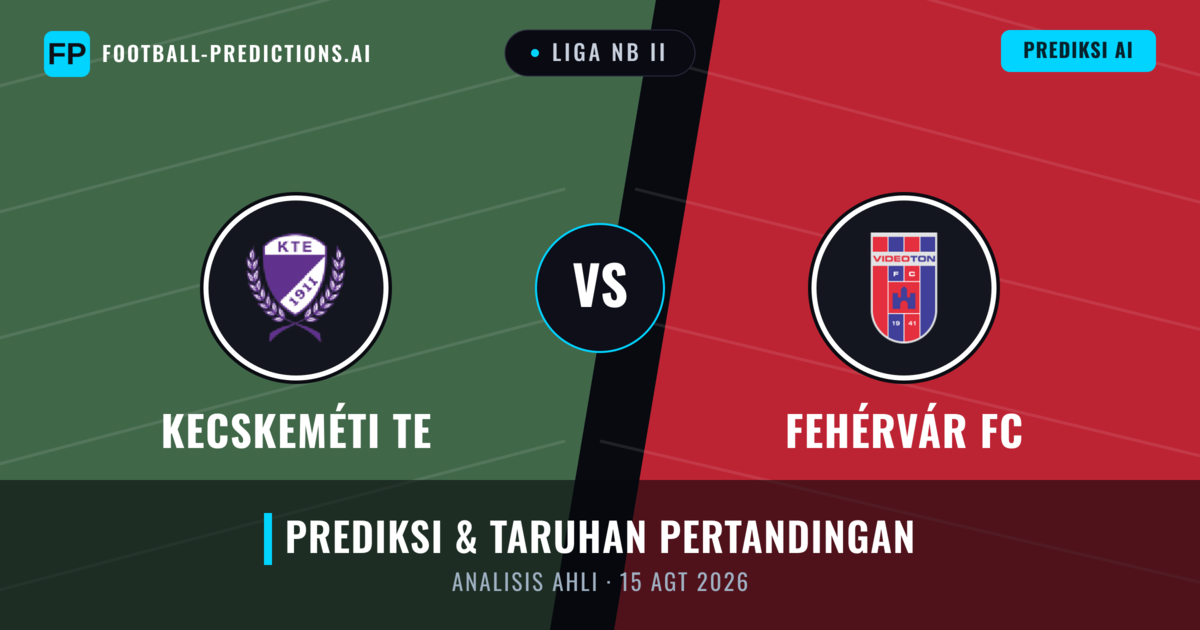 Kecskeméti TE vs Fehérvár FC — prediksi dan pratinjau pertandingan