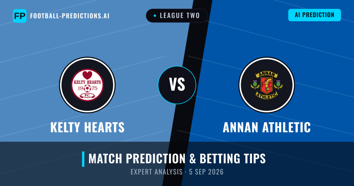 Kelty Hearts vs Annan Athletic — match prediction & preview