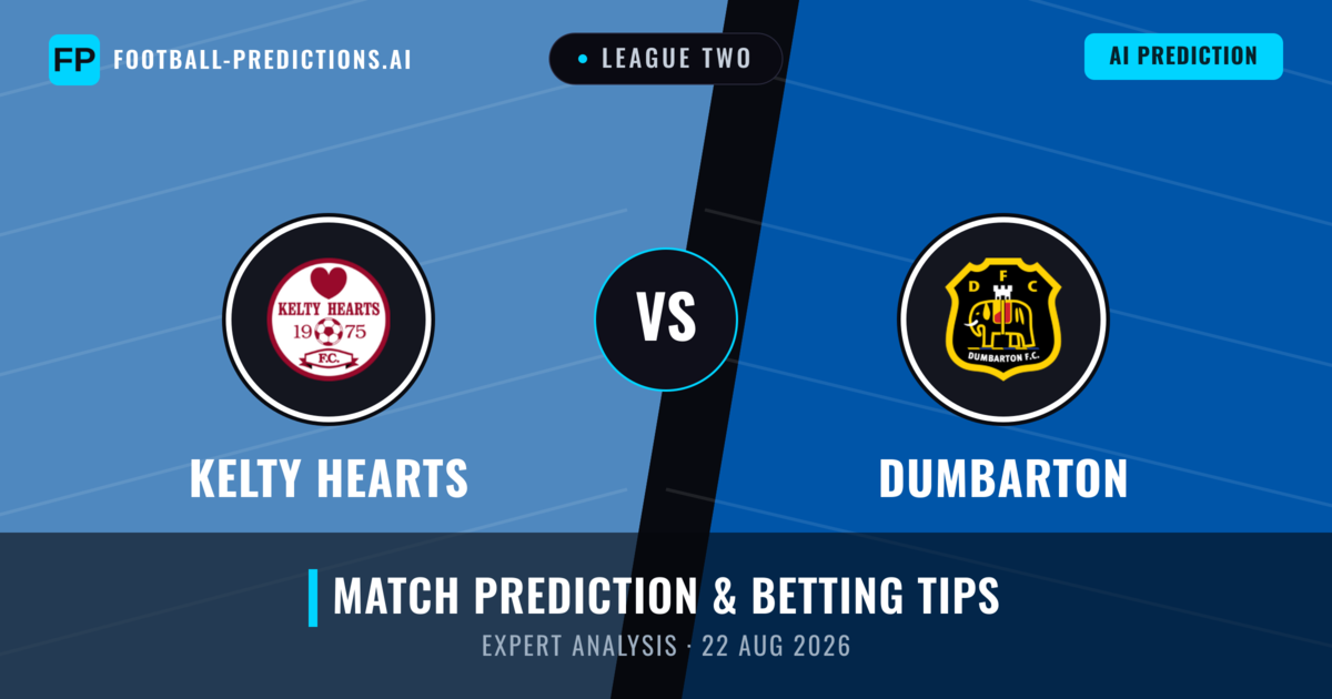 Kelty Hearts vs Dumbarton — match prediction & preview