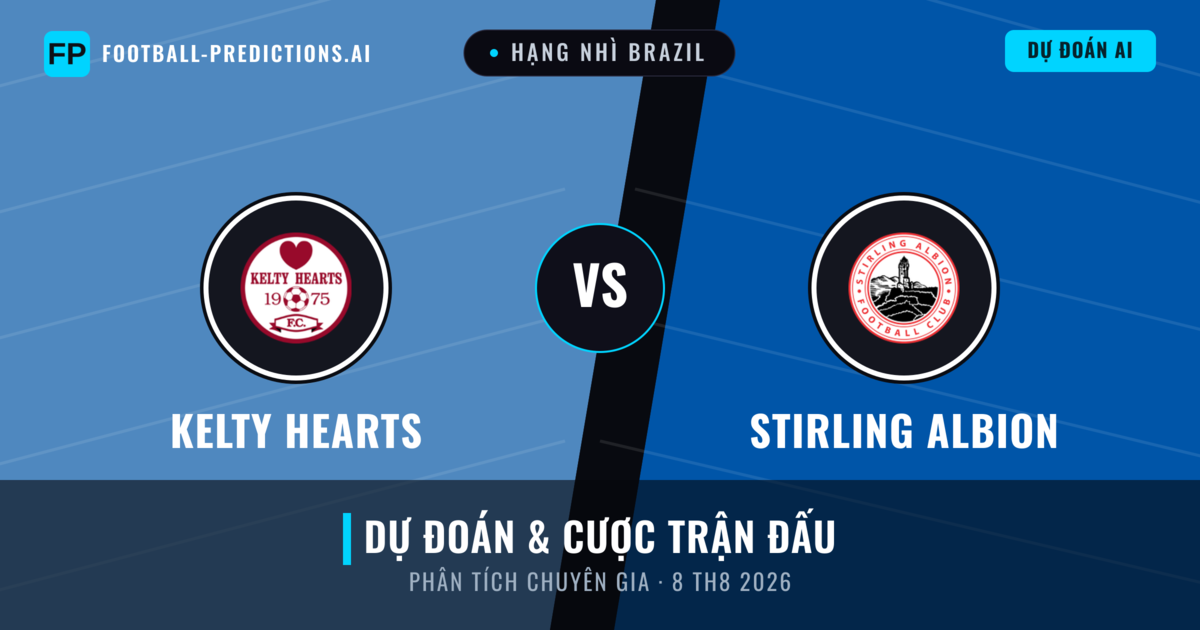 Kelty Hearts vs Stirling Albion — dự đoán và xem trước trận đấu