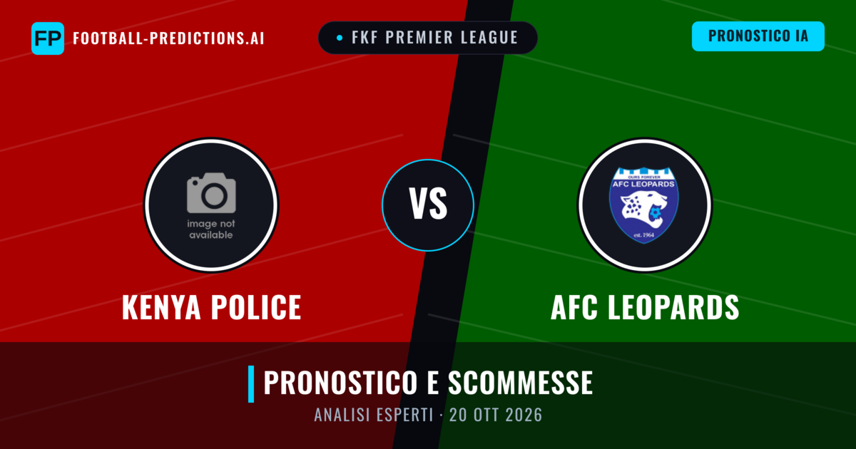 Kenya Police vs AFC Leopards — pronostico e anteprima del match