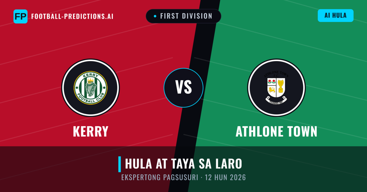 Kerry vs Athlone Town — hula at preview ng laban