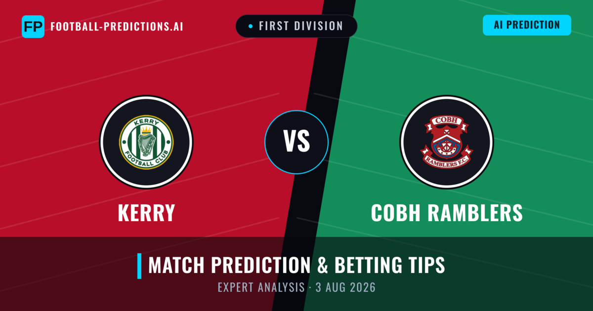 Kerry vs Cobh Ramblers — match prediction & preview
