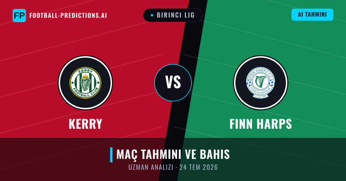 Kerry - Finn Harps — maç tahmini ve önizleme