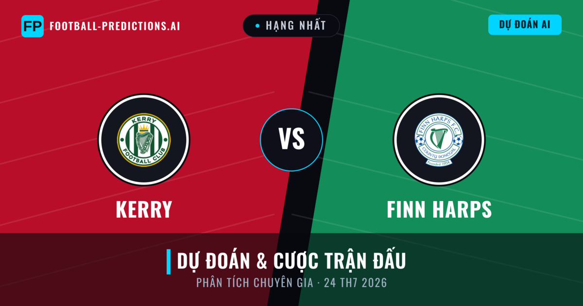 Kerry vs Finn Harps — dự đoán và xem trước trận đấu