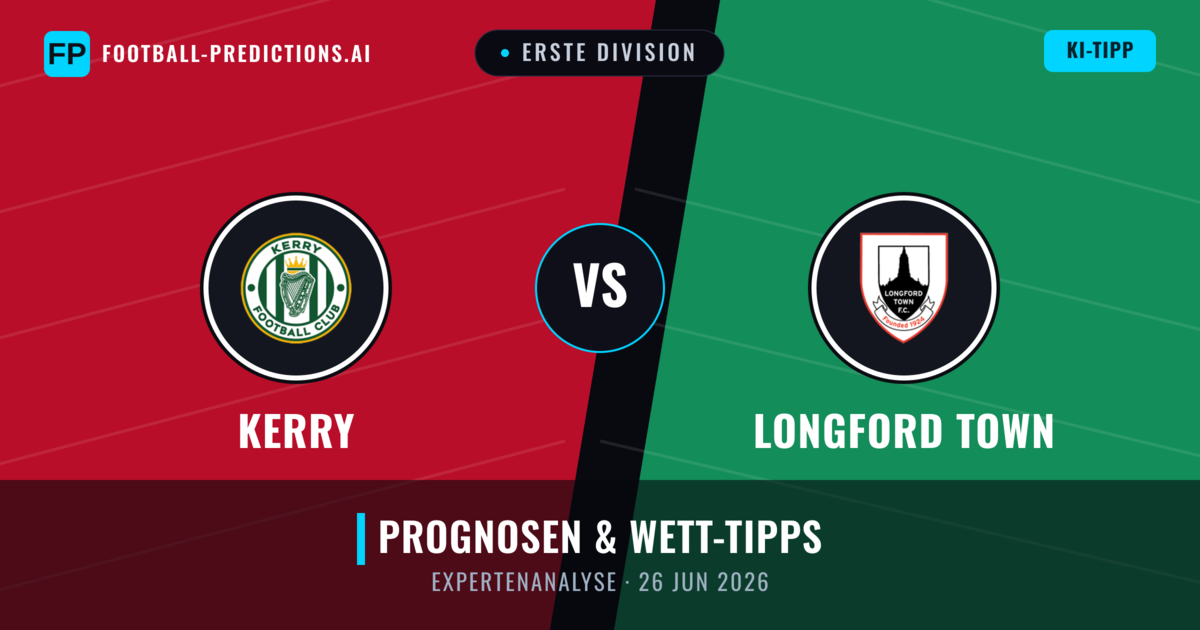 Kerry vs Longford Town — Prognose und Spielvorschau
