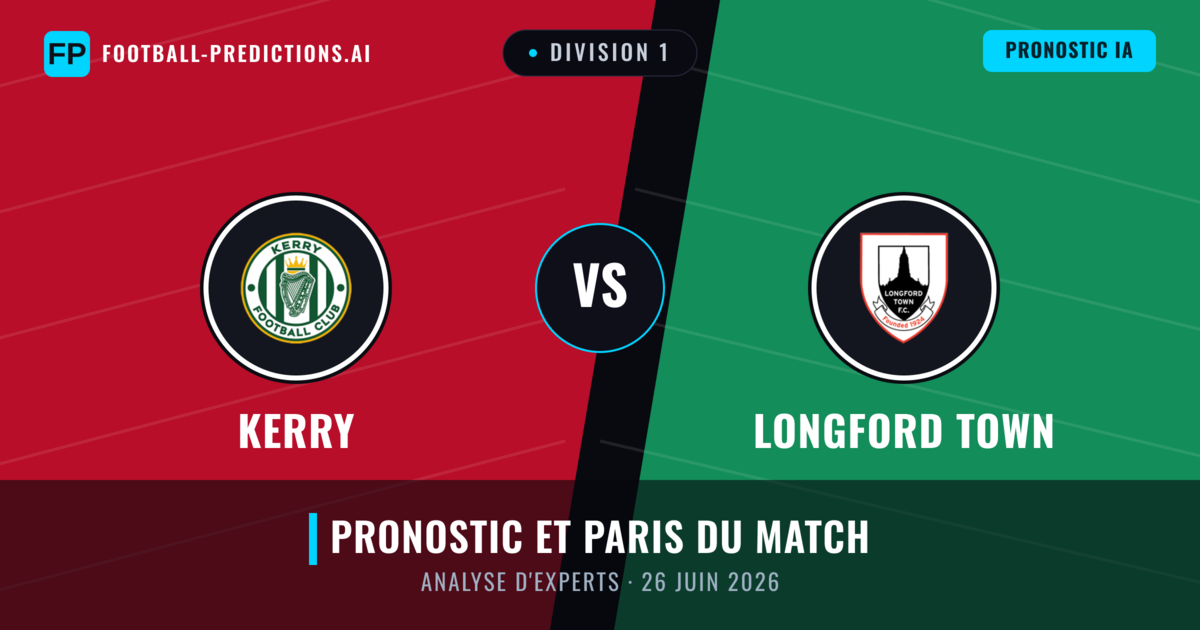 Kerry vs Longford Town — pronostic et avant-match