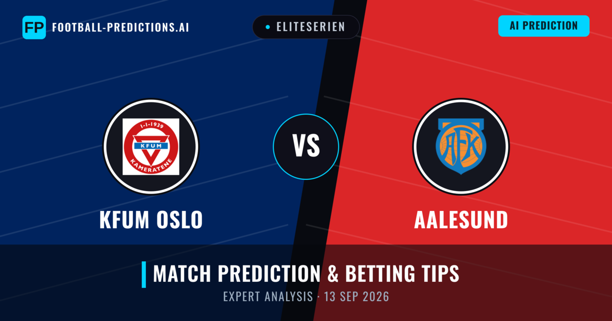 KFUM Oslo vs Aalesund — match prediction & preview