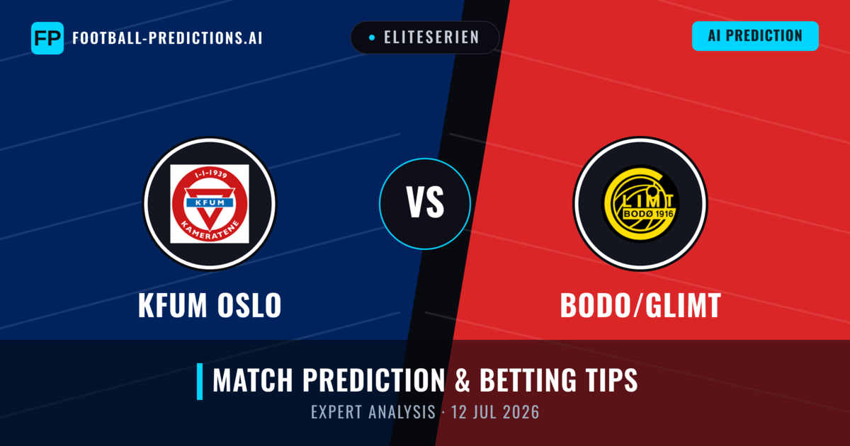KFUM Oslo vs Bodo/Glimt — match prediction & preview