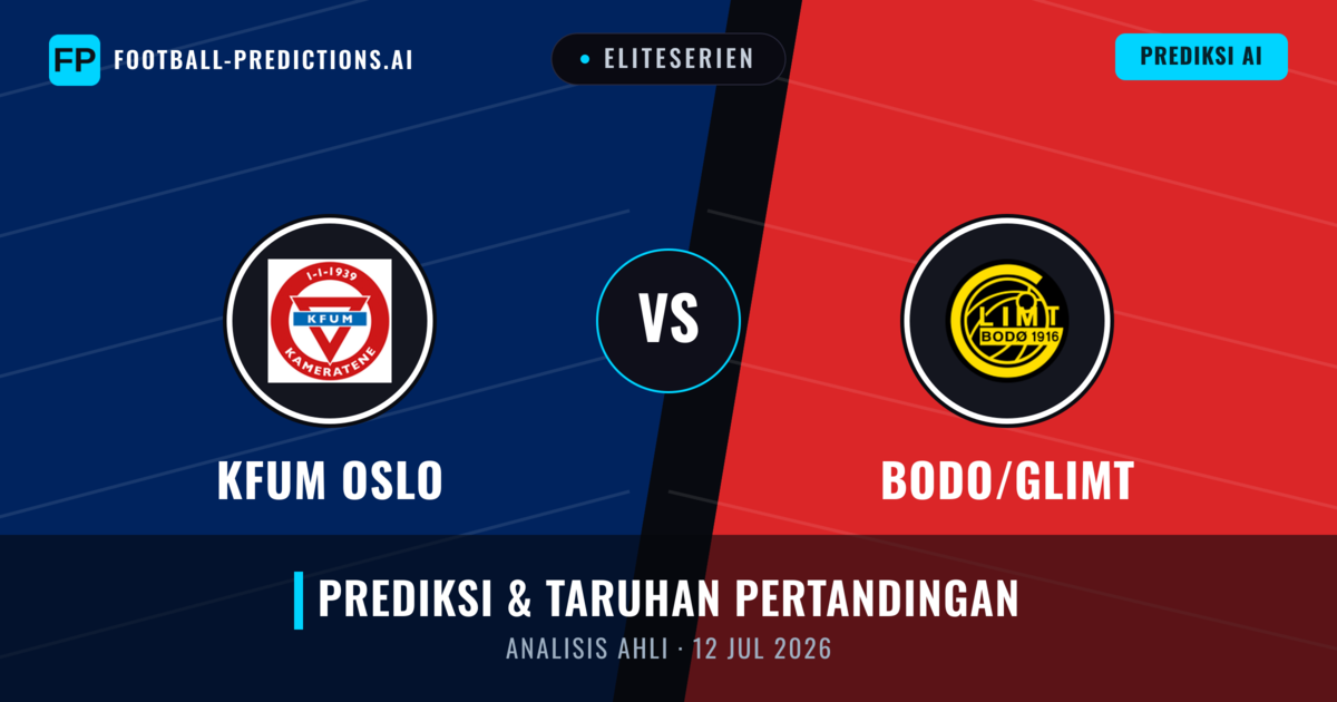 KFUM Oslo vs Bodø/Glimt — prediksi dan pratinjau pertandingan