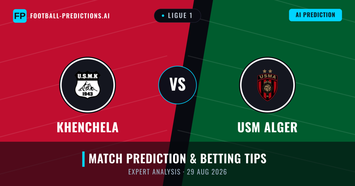 Khenchela vs USM Alger — match prediction & preview