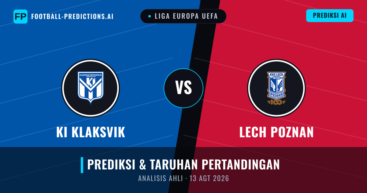 KI Klaksvík vs Lech Poznań — prediksi dan pratinjau pertandingan