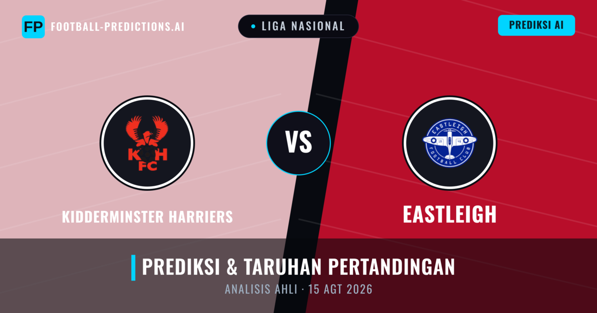 Kidderminster Harriers vs Eastleigh — prediksi dan pratinjau pertandingan