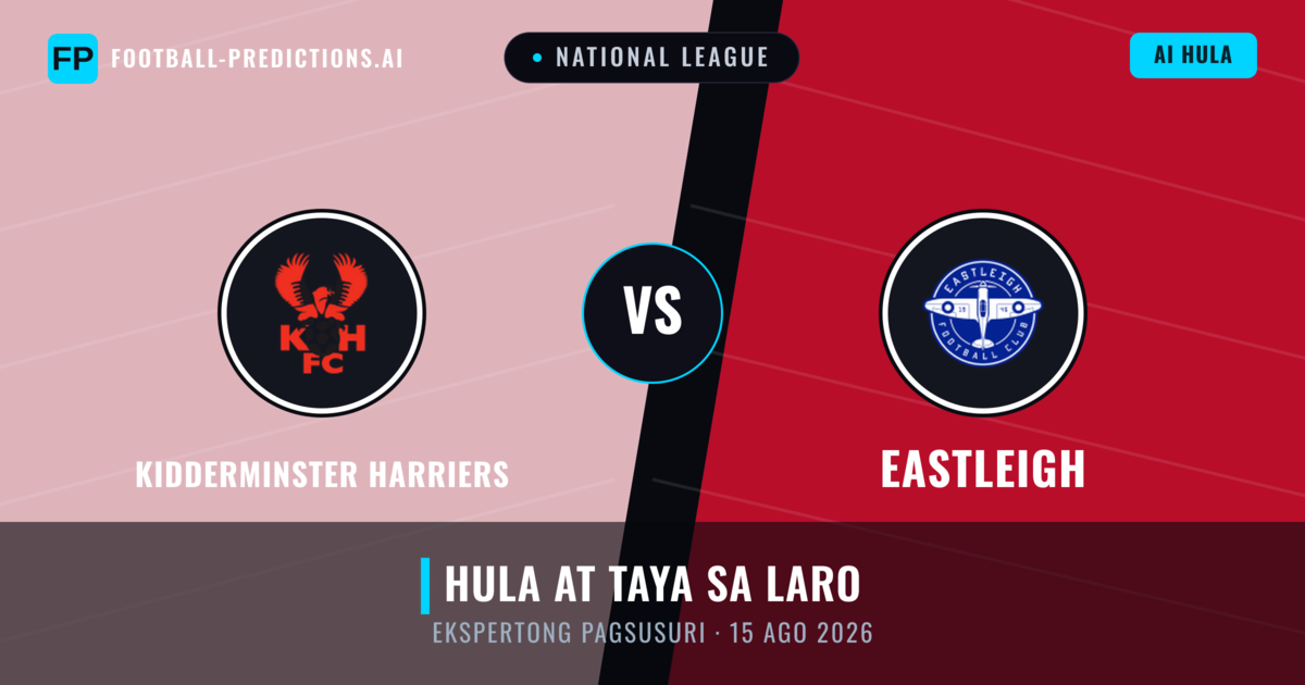 Kidderminster Harriers vs Eastleigh — hula at preview ng laban