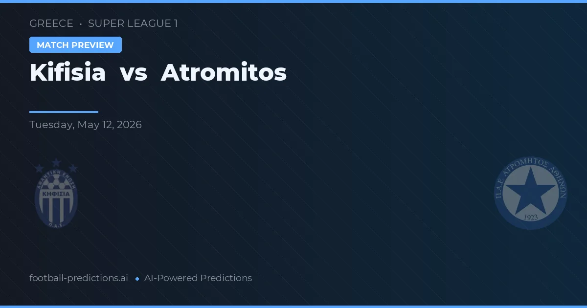Kifisia vs Atromitos — prediksi dan pratinjau pertandingan