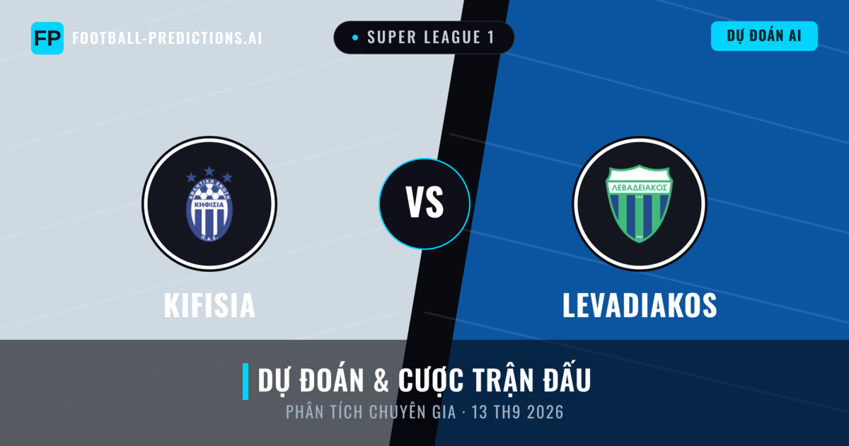 Kifisia vs Levadiakos — dự đoán và xem trước trận đấu