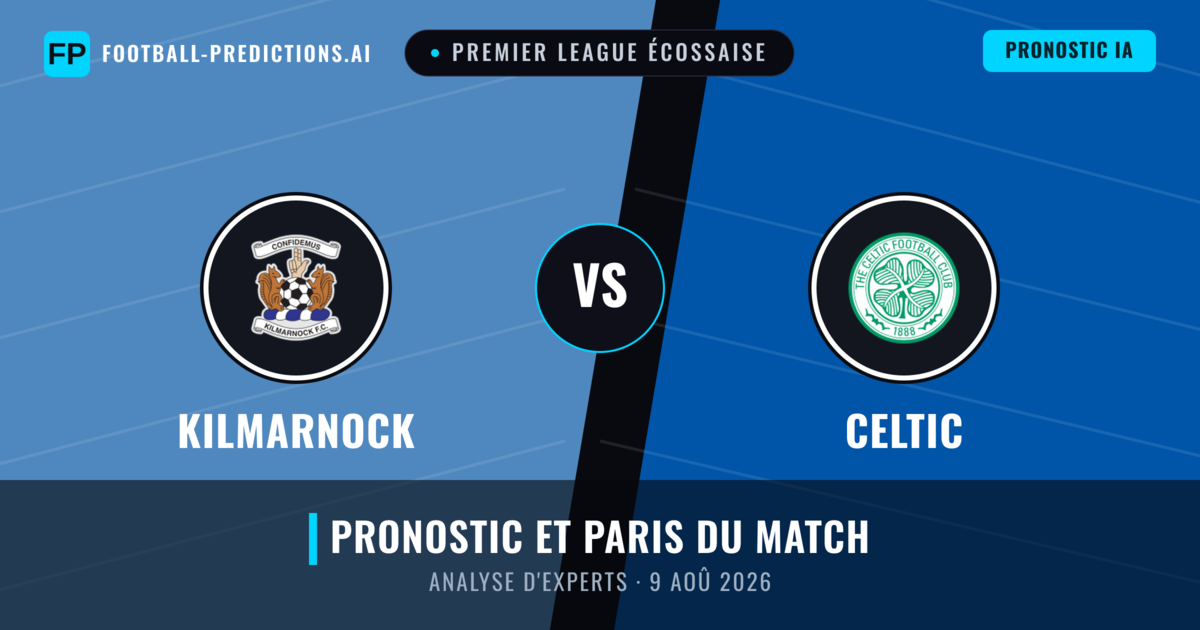 Kilmarnock vs Celtic — pronostic et avant-match