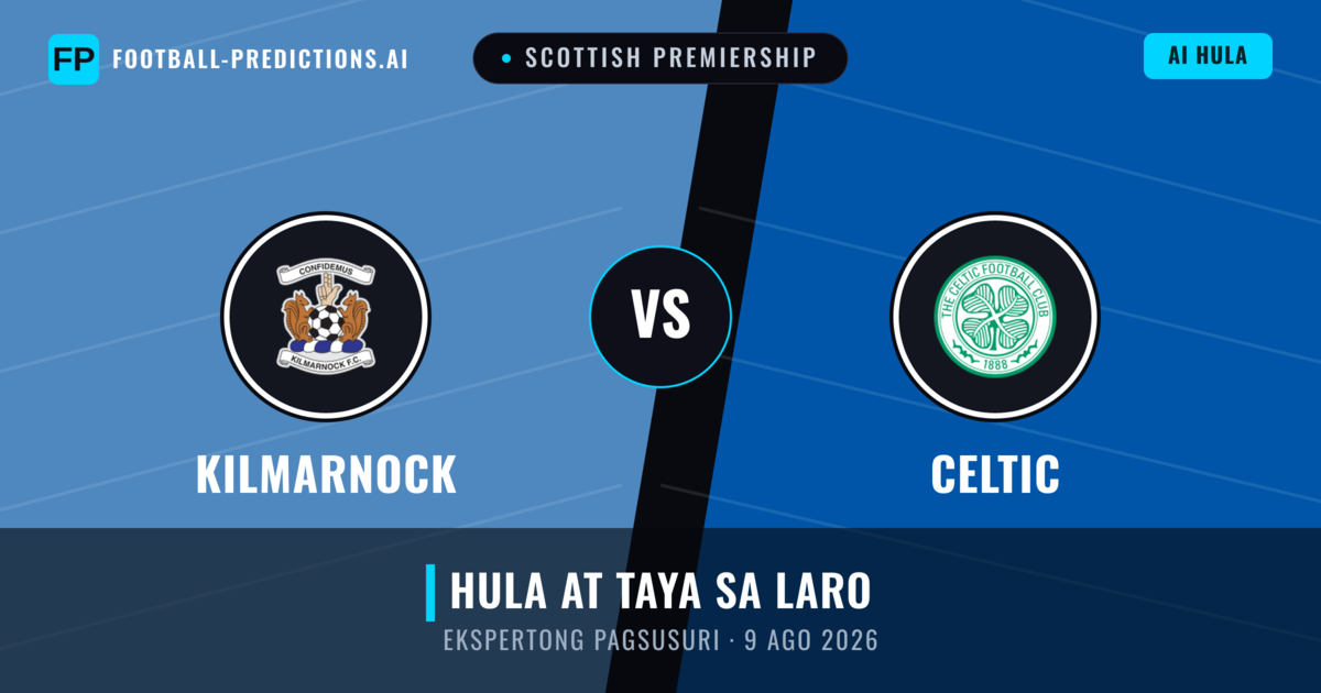 Kilmarnock vs Celtic — hula at preview ng laban