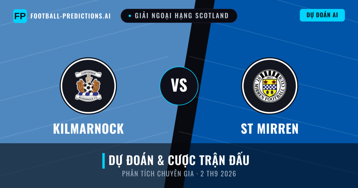 Kilmarnock vs ST Mirren — dự đoán và xem trước trận đấu