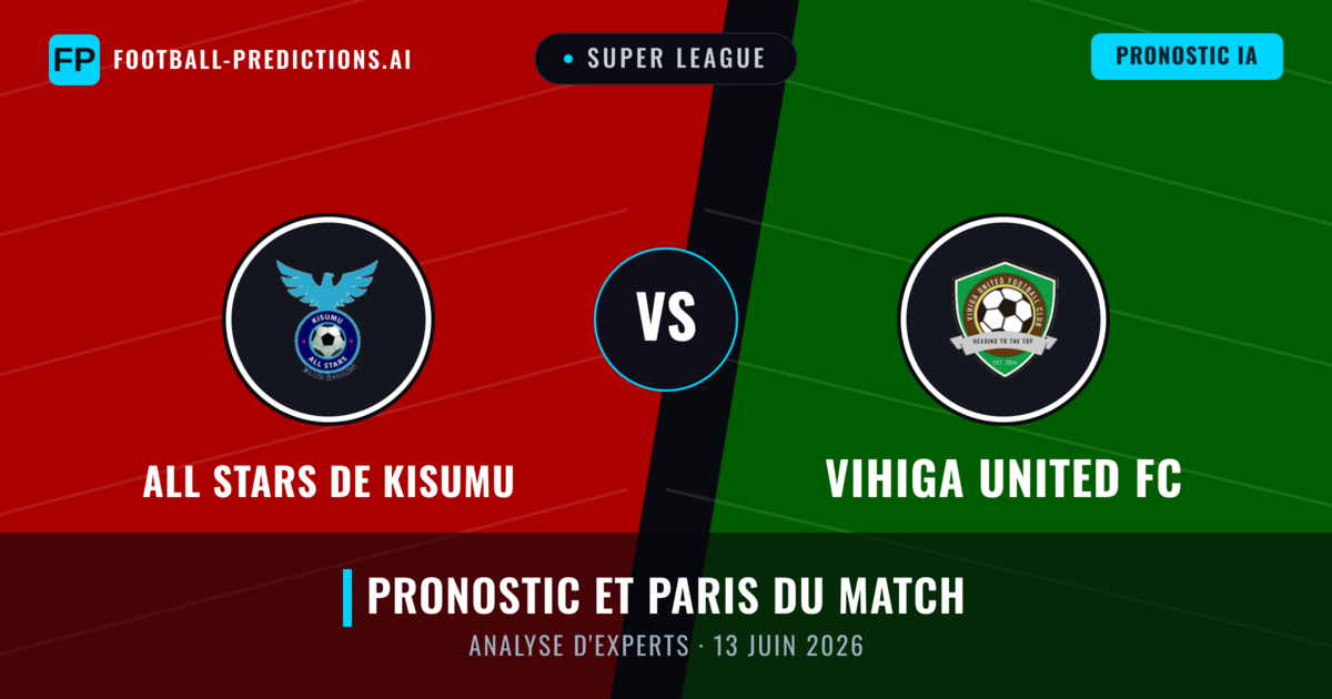 All Stars de Kisumu vs Vihiga United FC — pronostic et avant-match